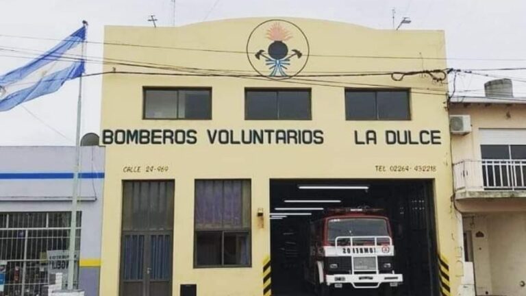 IMPORTANTE SUBSIDIO PARA BOMBEROS VOLUNTARIOS DE LA DULCE